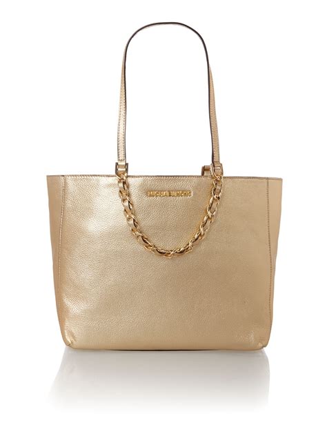 michael kors gold glitter bag|Michael Kors gold handbag sale.